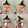 UK0093 - Outfit for Jellycat Amuseables Peanut/ Peanut Penguin (small) - wizard hat & scarf (Outfit Only)