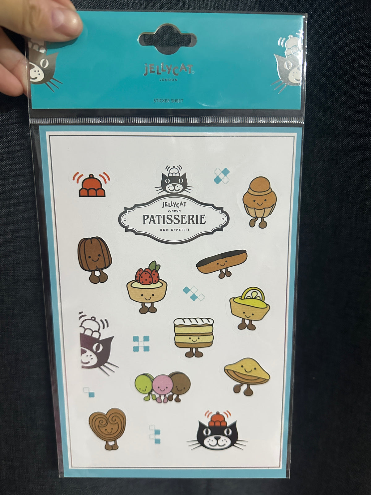 UK0121 - Jellycat Sticker - Patisserie