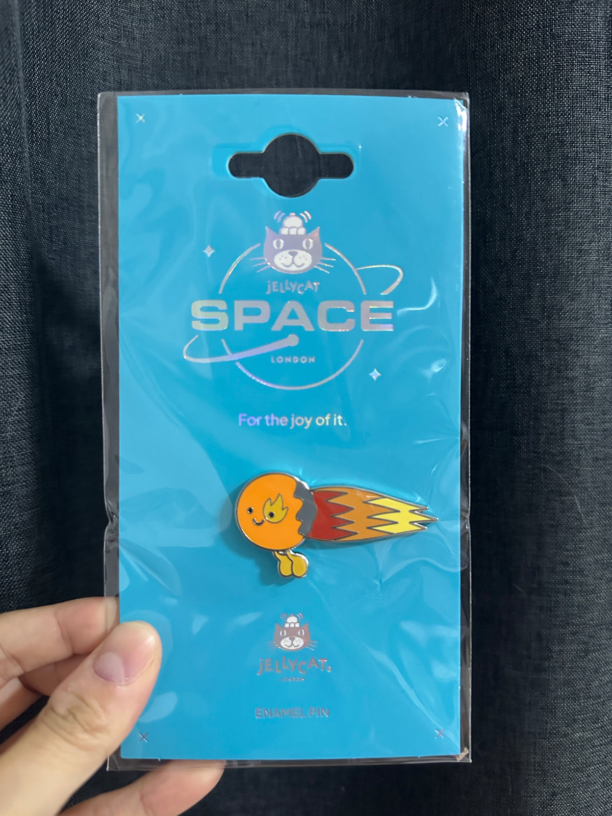 UK0113 - Jellycat Pin - Amuseables Space Comet