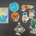 Official Jellycat Sticker - Space