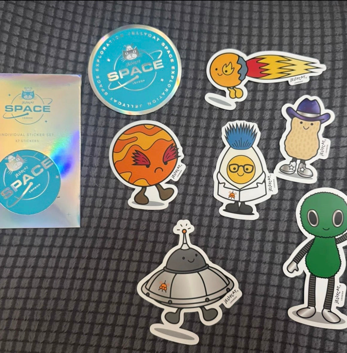 UK0015 - Jellycat Sticker - Space