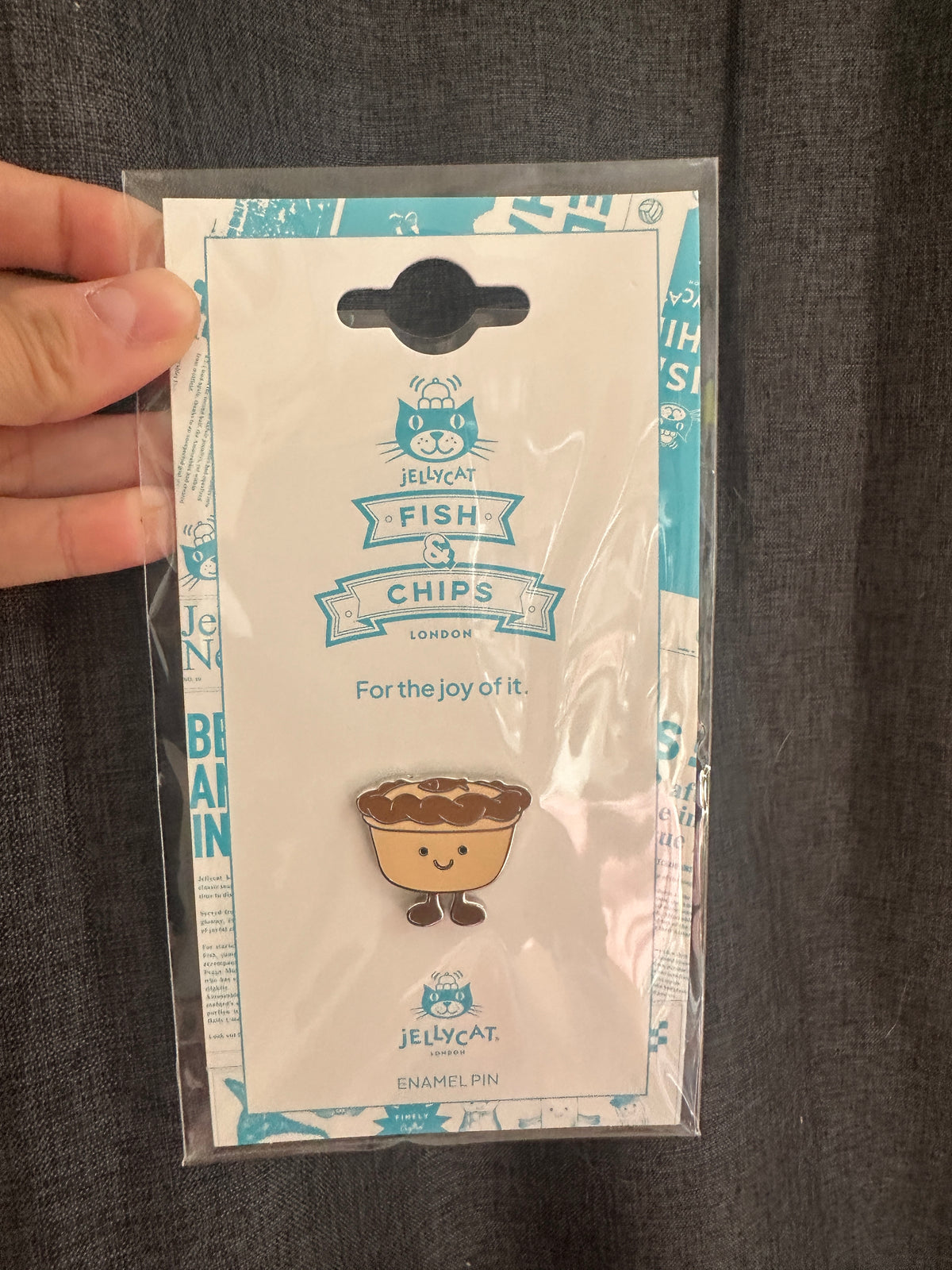 Jellycat Pin - Jellycat Amuseables Fish Pie