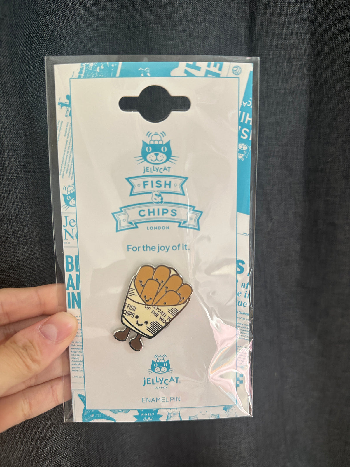Jellycat Pin - Cosy Chips