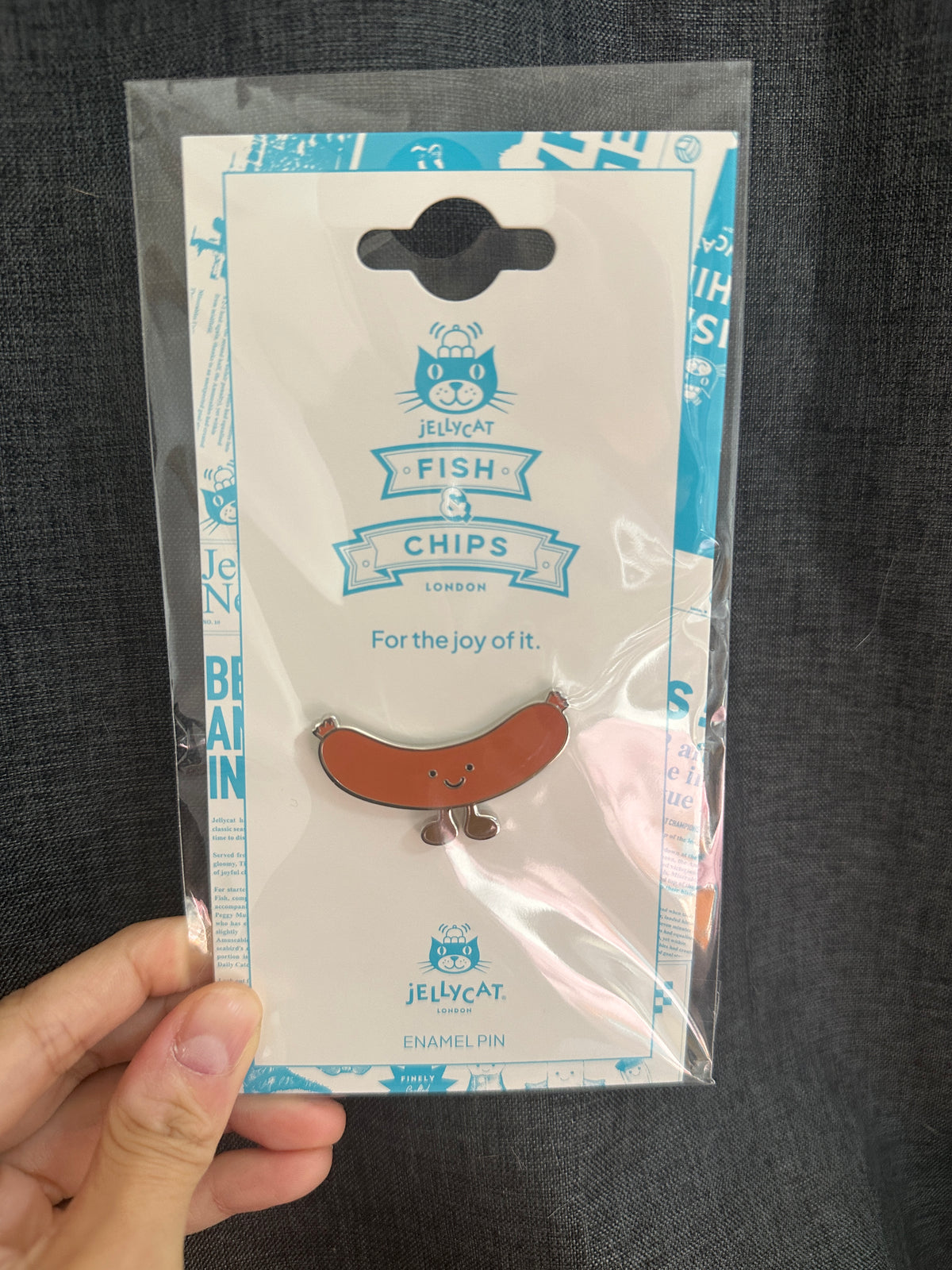 Jellycat Pin - Amuseable Sausage