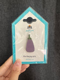 UK0045 - Jellycat Pin - Jellycat Amuseables Aubergine