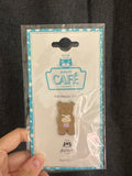 UK0027 - Jellycat Pin - China Exclusive Leola Bear with Strawberry Cake