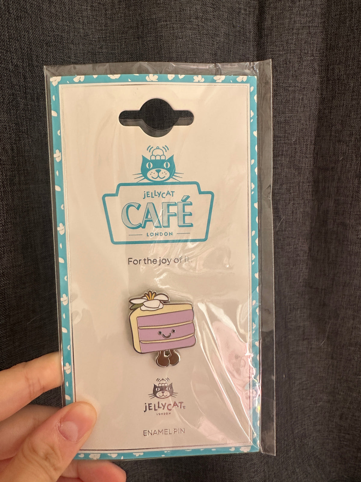 UK0051 - Jellycat Pin - China Exclusive Amuseables Yulan Taro Cake