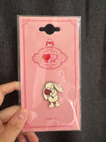 [Imperfect] Jellycat Pin - Cream Bunny With Rose