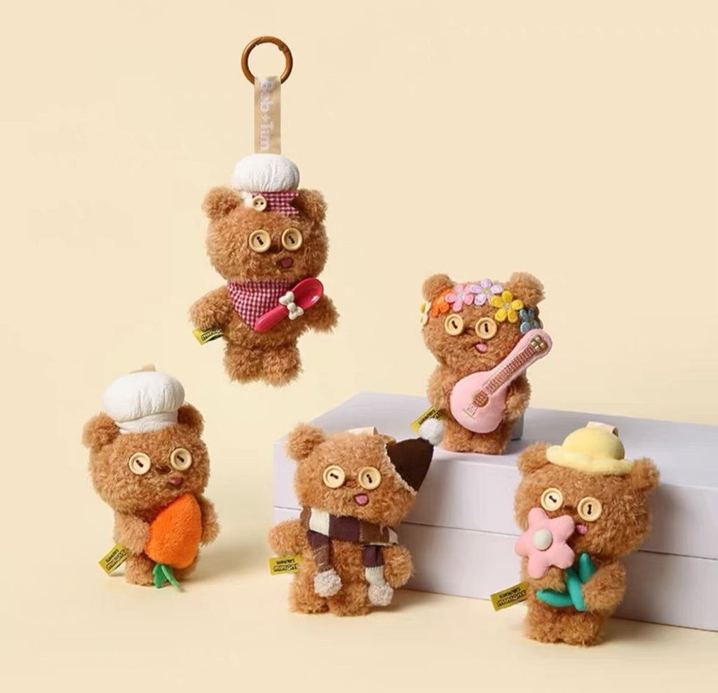 UK0080 - Minions Tim Bear Bag Charm/ Keyring Blind Bag