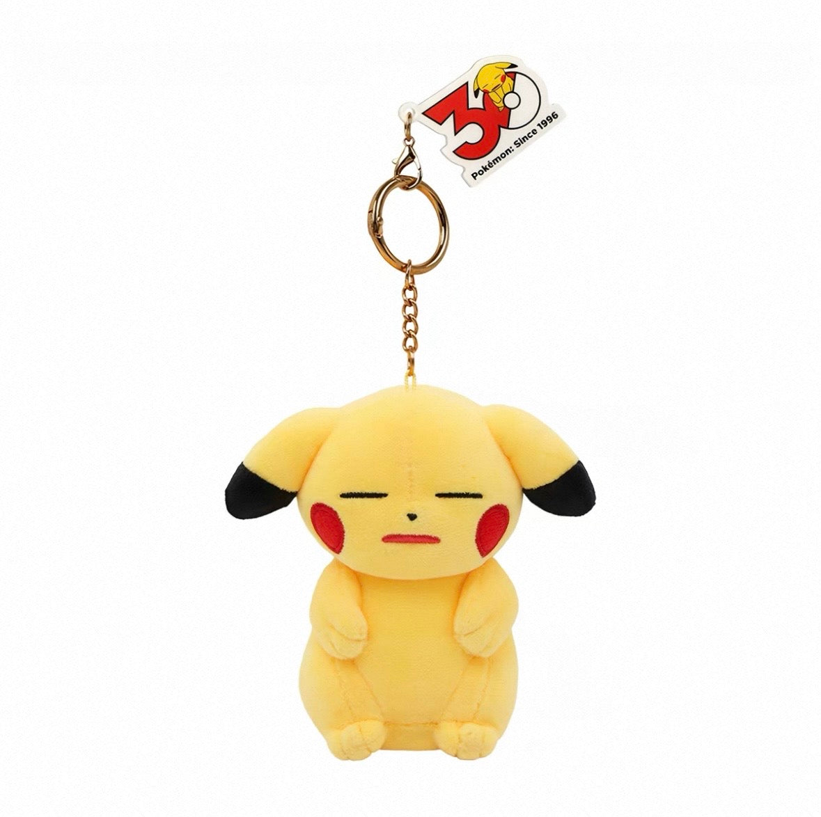 UK0108 - Pokemon 30th Anniversary China Exclusive Pikachu Bag Charm/ Keyring