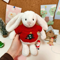 Outfit  for Jellycat Bunny (18cm) - Christmas Jumper Red Chrsitmas Tree (Outfit Only)