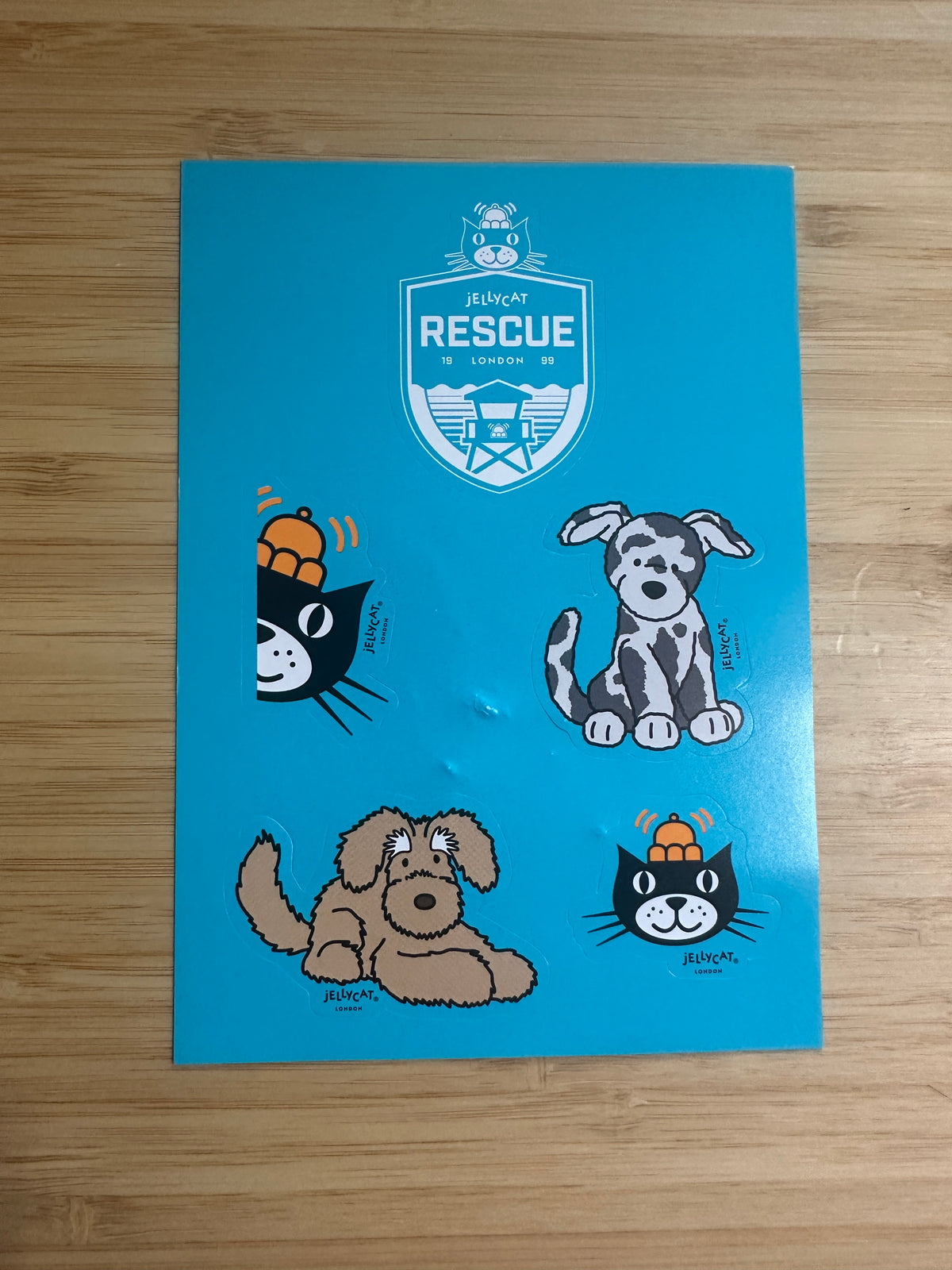 Jellycat Rescue Stickers
