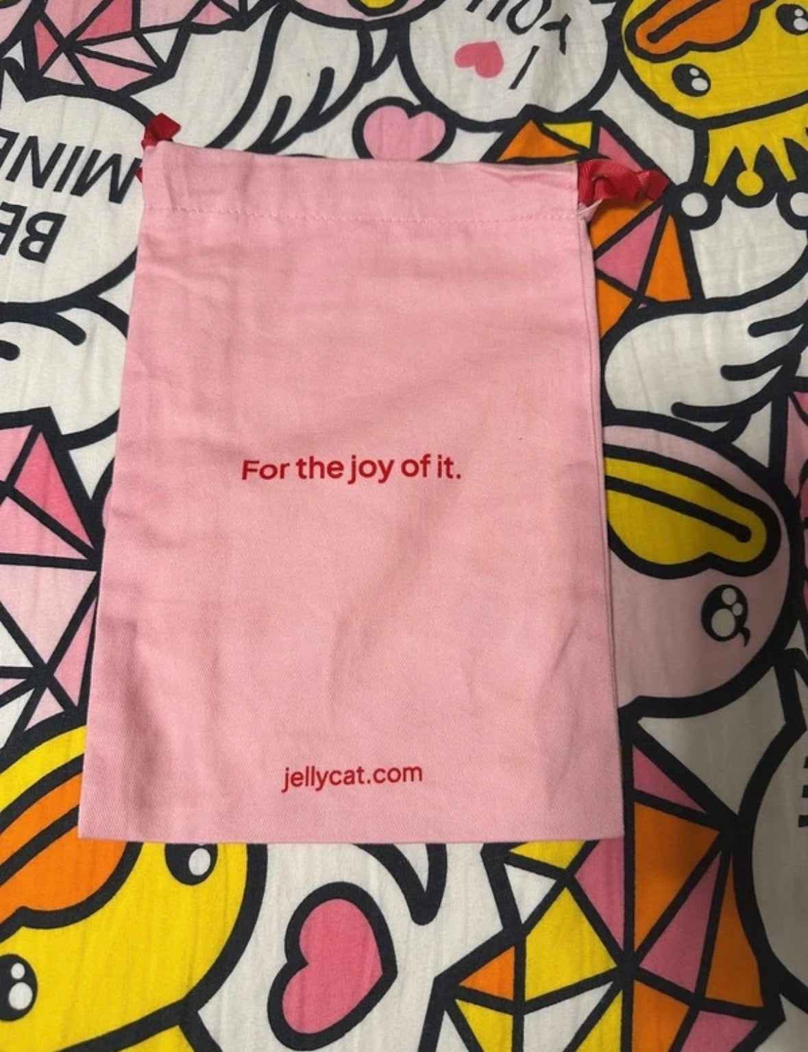 Jellycat Valentine‘s Day Elusive Dust Bag （S)