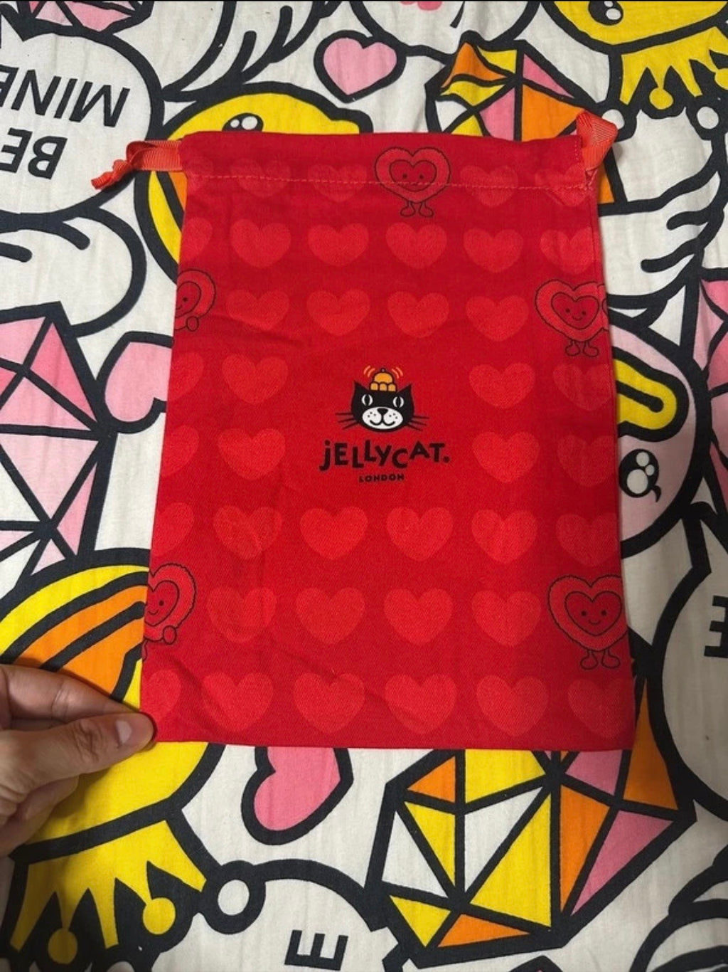 Jellycat Valentine‘s Day Exclusive Dust Bag （S)