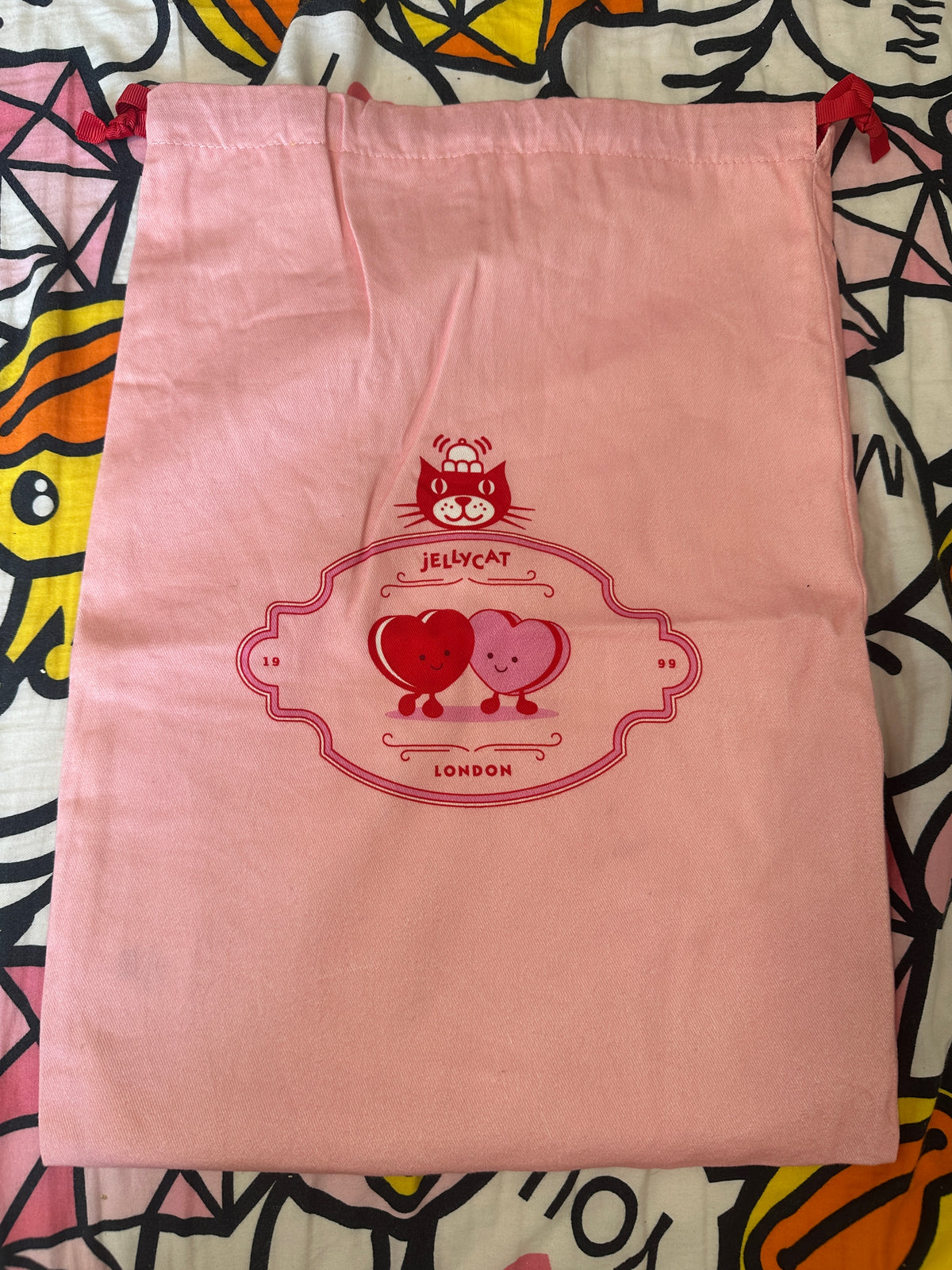 Jellycat Valentine‘s Day Exclusive Dust Bag （M)