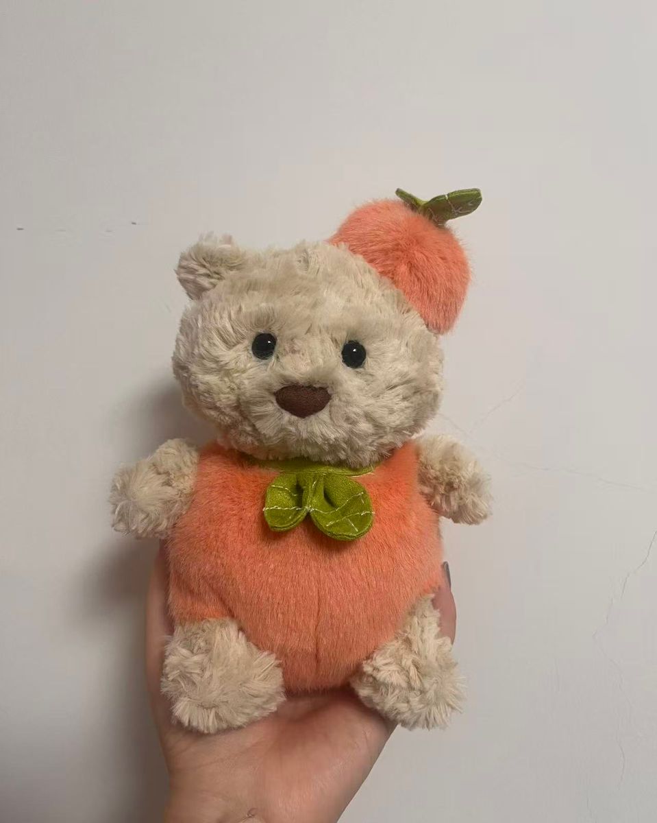 Outfit for Jellycat Bartholomew Bear Junior Outfit - Peach