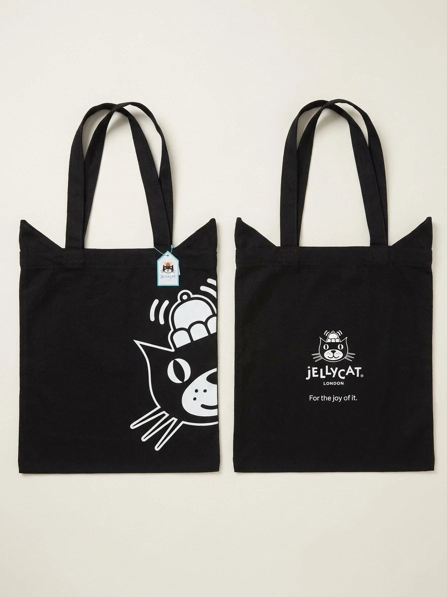 UK0033 - Jellycat Black Tote Bag